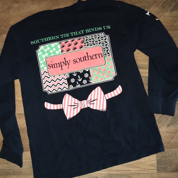Simply Southern Tops - Small simply southern long sleeve